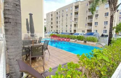 Apartamento com 3 quartos à venda na estrada cachamorra, 115, campo grande, rio de janeiro, 57 m2 por r$ 260.000
