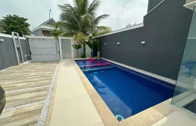 Casa em condomínio fechado com 5 quartos à venda na estrada vereador alceu de carvalho, 665, recreio dos bandeirantes, rio de janeiro, 350 m2 por r$ 2.950.000