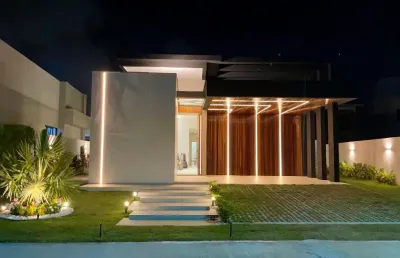 Vendo casa nova porteira fechada em condomínio fechado  alphaville paraíba joão pessoa pb.