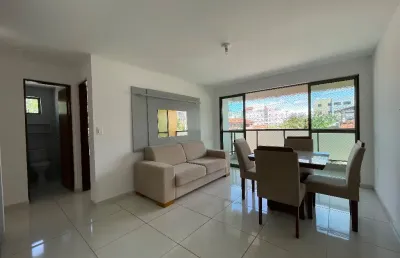 Alugo apartamento de 2 qts, semi mobiliado no altiplano cabo branco