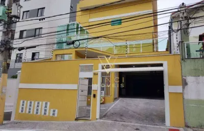 Apartamento com 2 dormitórios à venda, 45 m² por r$ 300.000,00 - vila carmosina - são paulo/sp