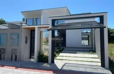 Casa com 3 quartos à venda no itajubá, barra velha , 83 m2 por r$ 550.000