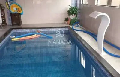 Casa a venda com vista mar, piscina, 270m², centro de barra velha - sc