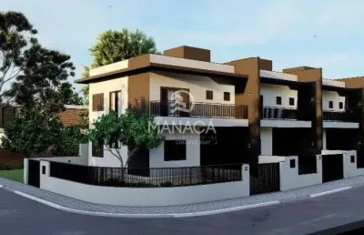 Sobrado novo com acabamento premium – a 700m da praia do grant | itajubá, barra velha