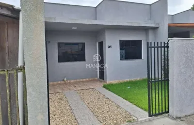 Casa com 2 quartos à venda na rua nair borba maia, vila nova, barra velha, 50 m2 por r$ 280.000