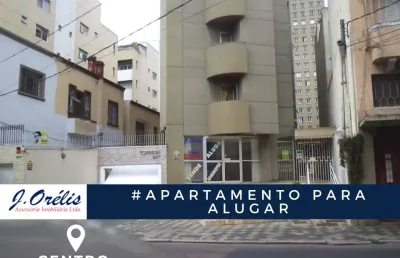 Cobertura para alugar no centro com 2 quartos (sendo 1 suite)