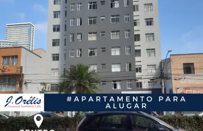 Apartamento com localização privilegiada para alugar no centro com 1 quarto