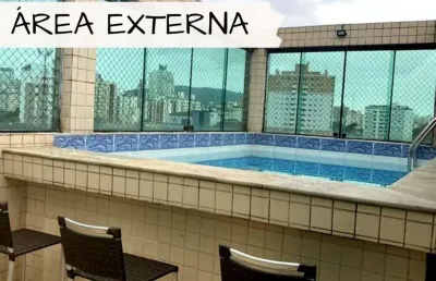 Cobertura com 4 dormitórios, 220 m² - venda por r$ 1.378.000,00 ou aluguel por r$ 11.085,00/mês - ponta da praia - santos/sp