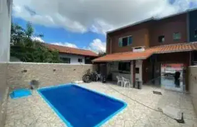 Sobrado com piscina 3 dormitórios  à venda, 124 m² - nossa senhora da paz - baln