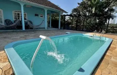 Casa com 3 dormitórios, piscina e mobília120 m² por r$ 1.300.000 - santo antonio