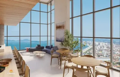 Apartamento frente mar, com 3 suítes à venda, 140 m² - itajuba - barra velha/sc