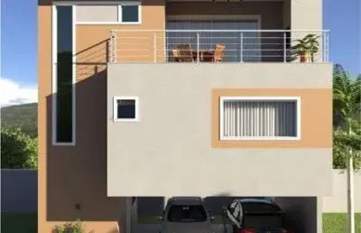 Sobrado em condomínio fechado, com 3 dormitórios à venda, 154 m² - centro - baln