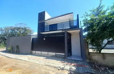 Sobrado mobiliado 04 dormitórios sendo uma suíte !! itajuba barra velha sc!