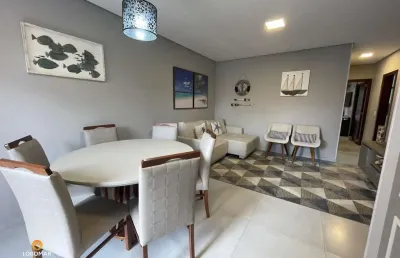 Apartamento mobiliado à apenas 270m do mar, com 3 dormitórios, em itajuba, em ba
