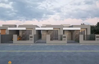 Casa com 3 dormitórios, em construção, bairro vila nova em barra velha-sc. à ven