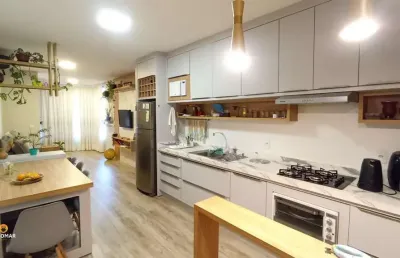 Apartamento mobiliado com 2 dormitórios, à venda em balneário piçarras - sc