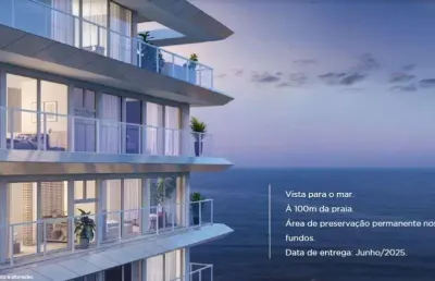 Apartamento com 3 suítes frente mar à venda, 144 m² por r$ 1.785.493,81 - centro