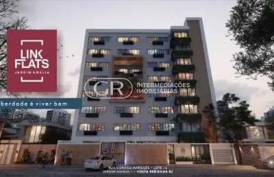 Apartamento com 1 quarto à venda no jardim amália, volta redonda , 18 m2 por r$ 182.000
