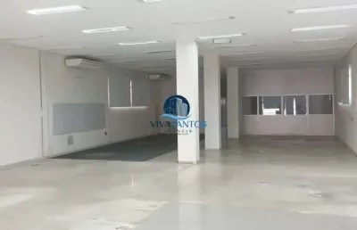 Imóvel comercial para locação na av. ana costa no gonzaga