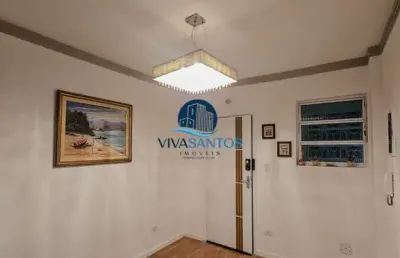 Apartamento com 1 quarto à venda na Avenida Marechal Floriano Peixoto, santos, Gonzaga, Santos