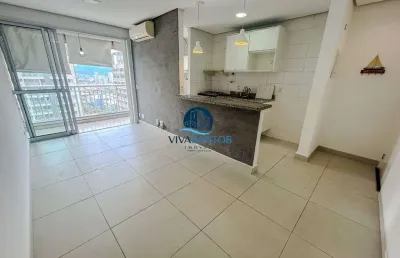 Apartamento com 1 quarto para alugar na Rua Doutor Emílio Ribas, 109, Vila Mathias, Santos