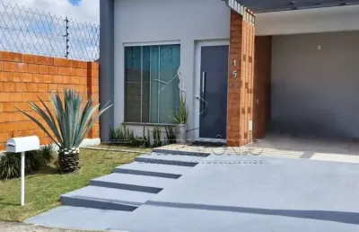 Casa terrea terras de são francisco com 2 dormitorios sendo 1 suite