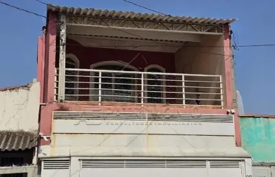 Casa assobradada angelica com 4 quartos sendo 1 suite