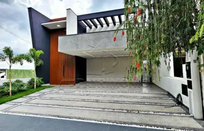 Casa terrea em condominio; 3 suites sendo 1 closet; villa olympia; sorocaba