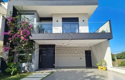 Sobrado 3 suites sendo 1 master horizontes de sorocaba