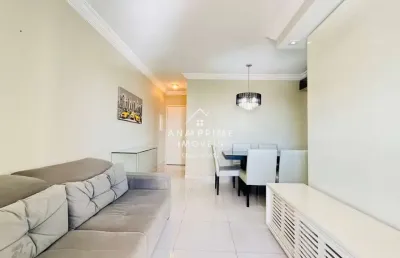 Apartamento 68m² para locação mobiliado - 2 dormitórios - vila adyana