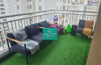 Apartamento 88m² á venda - 3 dormitórios - parque industrial