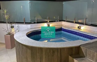 Cobertura duplex 182m² - 3 dormitórios - jardim aquarius