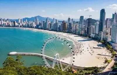 Sala comercial frente mar - edifício titanium tower - centro de balneário camboriú