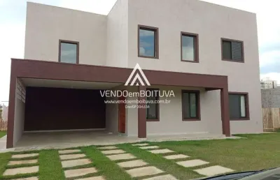 Casa em condomínio para venda em boituva, portal dos lagos, 5 dormitórios, 3 suítes, 4 banheiros, 4 vagas