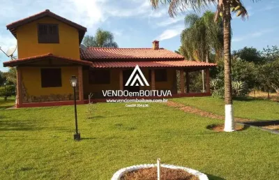 Chácara para venda em boituva, boituville, 5 dormitórios, 4 suítes, 6 banheiros, 4 vagas