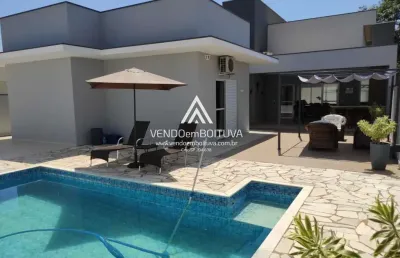 Casa em condomínio para venda em boituva, portal das estrelas, 3 dormitórios, 1 suíte, 4 banheiros, 4 vagas