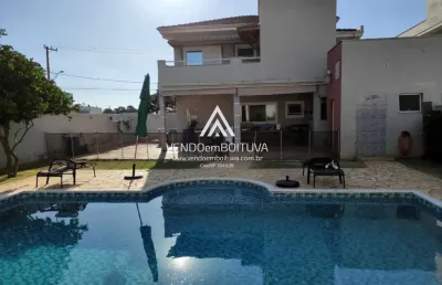 Casa em condomínio para venda em boituva, portal das estrelas, 3 dormitórios, 1 suíte, 3 banheiros, 4 vagas