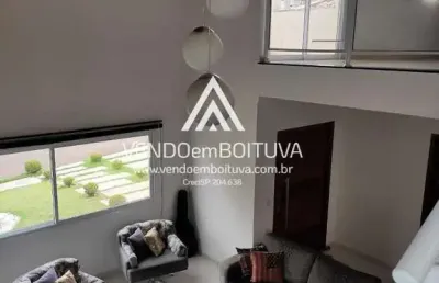 Casa em condomínio para venda em boituva, portal das estrelas, 3 dormitórios, 1 suíte, 4 banheiros, 4 vagas