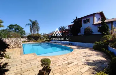 Casa em condomínio para venda em boituva, fazenda castelo, 4 dormitórios, 4 banheiros, 6 vagas
