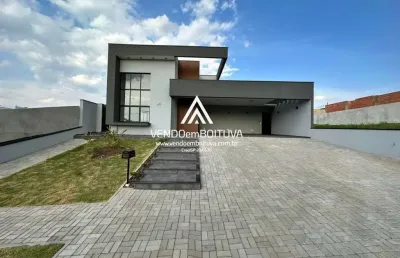 Casa em condomínio para venda em boituva, portal das estrelas, 3 dormitórios, 3 suítes, 4 banheiros, 4 vagas