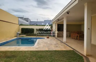 Casa em condomínio para venda em boituva, portal das estrelas i, 3 dormitórios, 3 suítes, 5 banheiros, 4 vagas