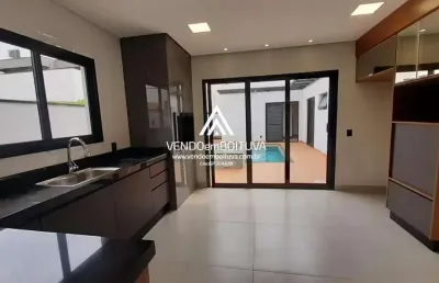 Casa em condomínio para venda em boituva, portal ville jardins, 3 dormitórios, 3 suítes, 4 banheiros, 4 vagas
