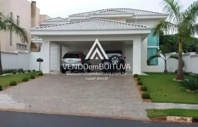 Casa em condomínio para venda em boituva, portal das estrelas, 3 dormitórios, 2 suítes, 4 banheiros, 4 vagas