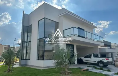 Casa em condomínio para venda em boituva, portal ville jardins, 3 dormitórios, 3 suítes, 4 banheiros, 4 vagas