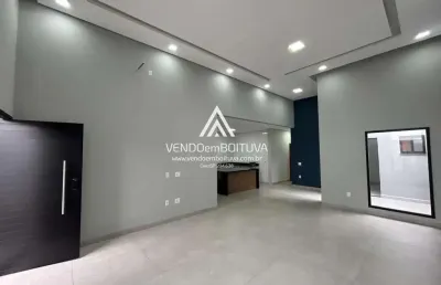 Casa para venda em boituva, portal ville jardins, 3 dormitórios, 3 suítes, 4 banheiros, 2 vagas
