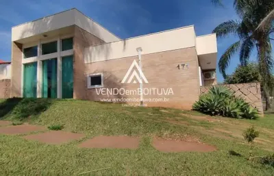 Casa em condomínio para venda em boituva, portal dos pássaros ii, 4 dormitórios, 3 suítes, 2 banheiros, 3 vagas