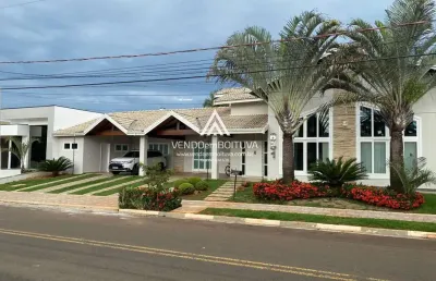 Casa em condomínio para venda em boituva, portal dos pássaros i, 3 dormitórios, 3 suítes, 5 banheiros, 4 vagas