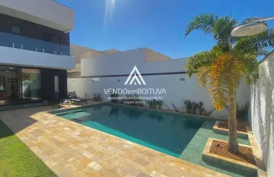 Casa em condomínio para venda em boituva, portal das estrelas i, 5 dormitórios, 5 suítes, 6 banheiros, 4 vagas