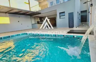 Casa em condomínio para venda em boituva, portal ville jardins, 3 dormitórios, 3 suítes, 5 banheiros, 4 vagas