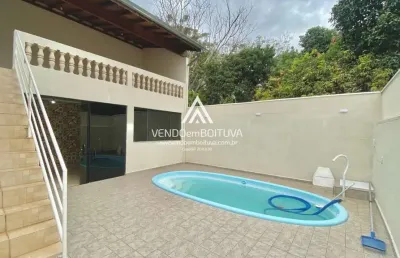 Casa em condomínio para venda em boituva, vivendas do parque, 3 dormitórios, 1 suíte, 3 banheiros, 2 vagas